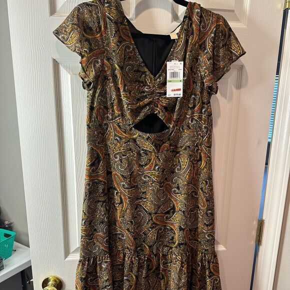 MICHAEL Michael Kors Dresses & Skirts - Michael Kors MK Fall Paisley Cut Out Dress retails $175 NEW NWT